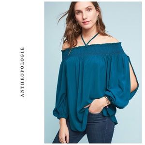 Anthropologie Rosario Off-Shoulder  top